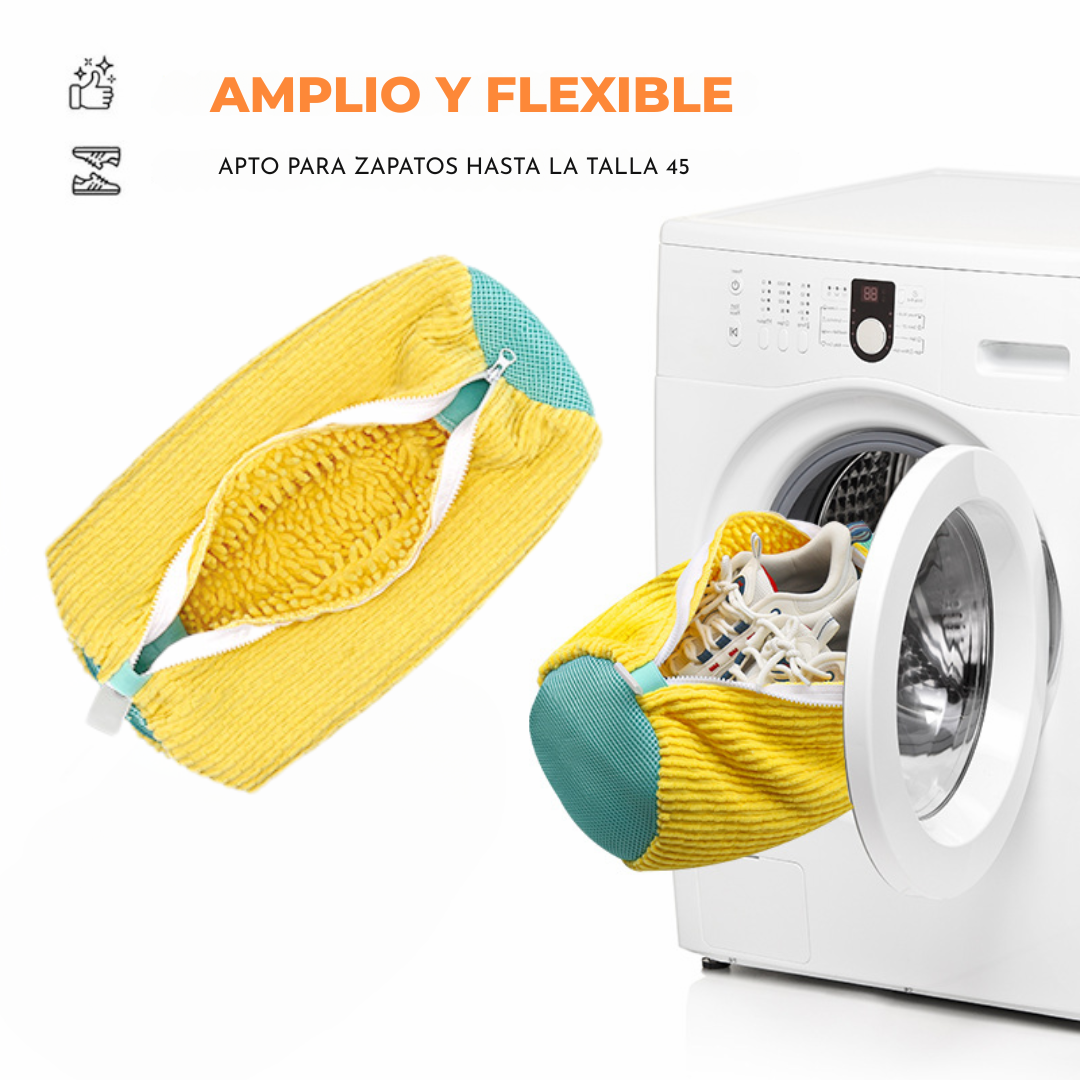Bolsa Lavar Tenis En Lavadora Bolsa Limpiar Zapatos Calzado