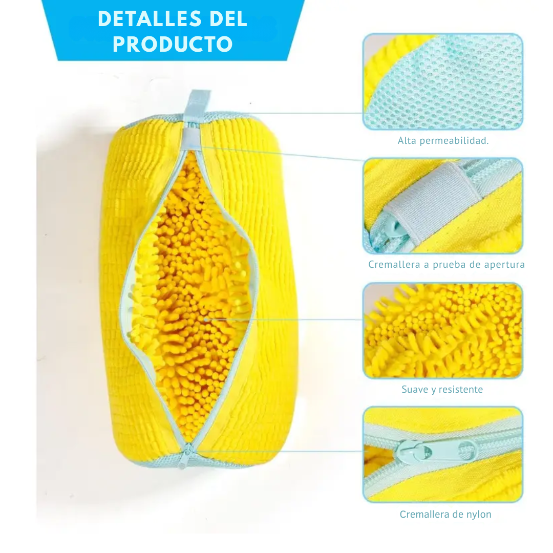 Bolsa Lavar Tenis En Lavadora Bolsa Limpiar Zapatos Calzado