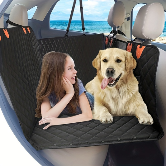 PROTECTOR DE ASIENTO TRASERO RIGIDO PARA PERROS MASCOTAS
