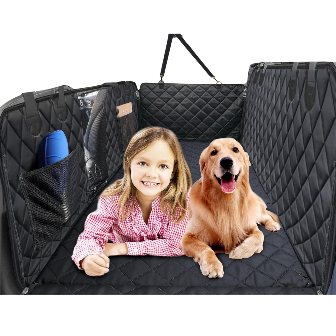 PROTECTOR DE ASIENTO TRASERO RIGIDO PARA PERROS MASCOTAS