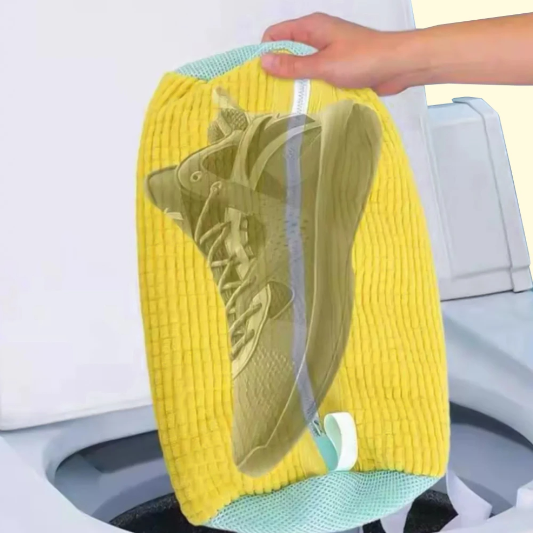 Bolsa Lavar Tenis En Lavadora Bolsa Limpiar Zapatos Calzado