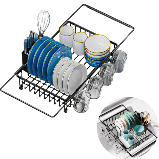 ESCURRIDOR DE PLATOS EXTENSIBLE - DENTRO O SOBRE EL LAVAPLATOS