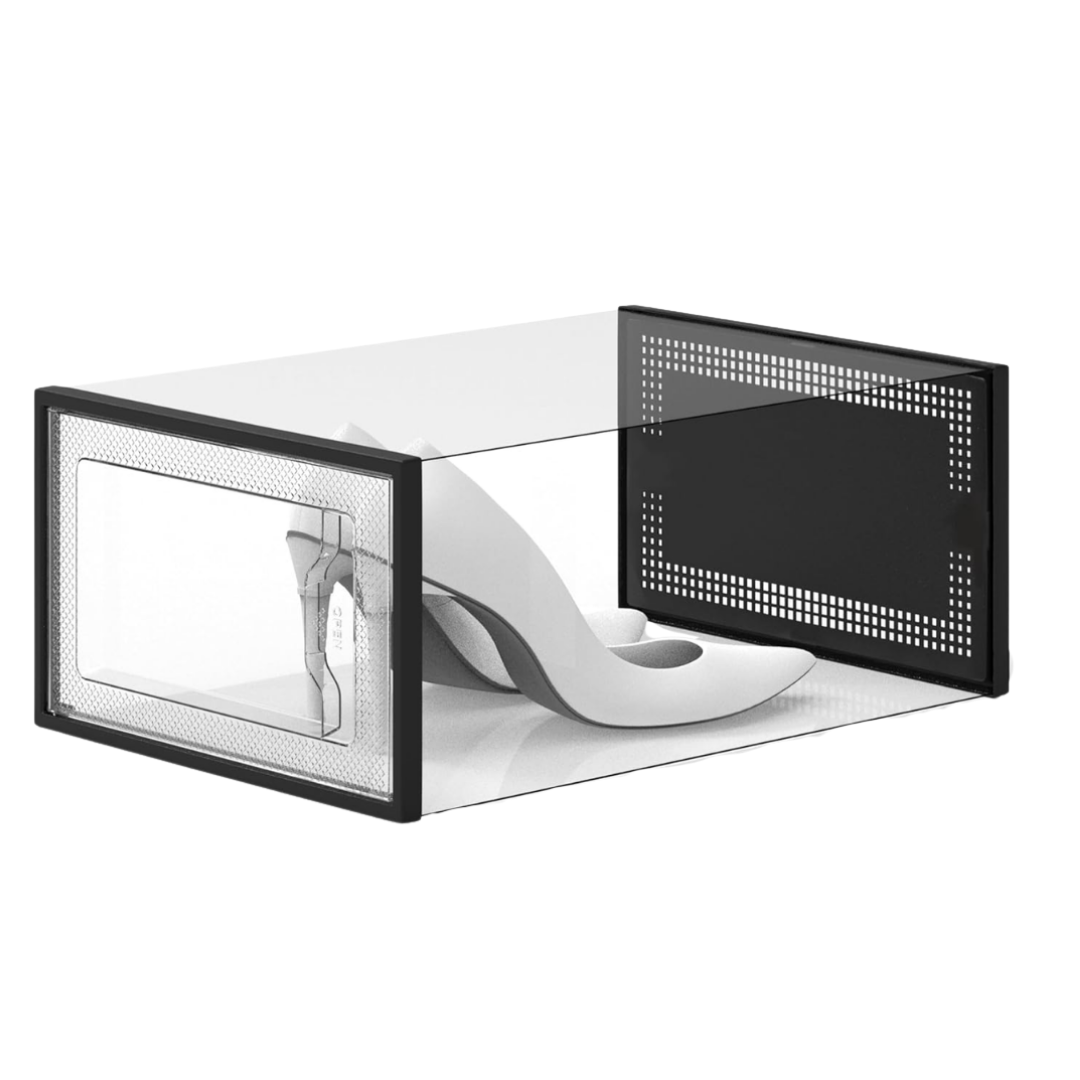 CAJAS ORGANIZADORAS TRANSPARENTES ALMACENAMIENTO TENIS ZAPATOS O VARIOS