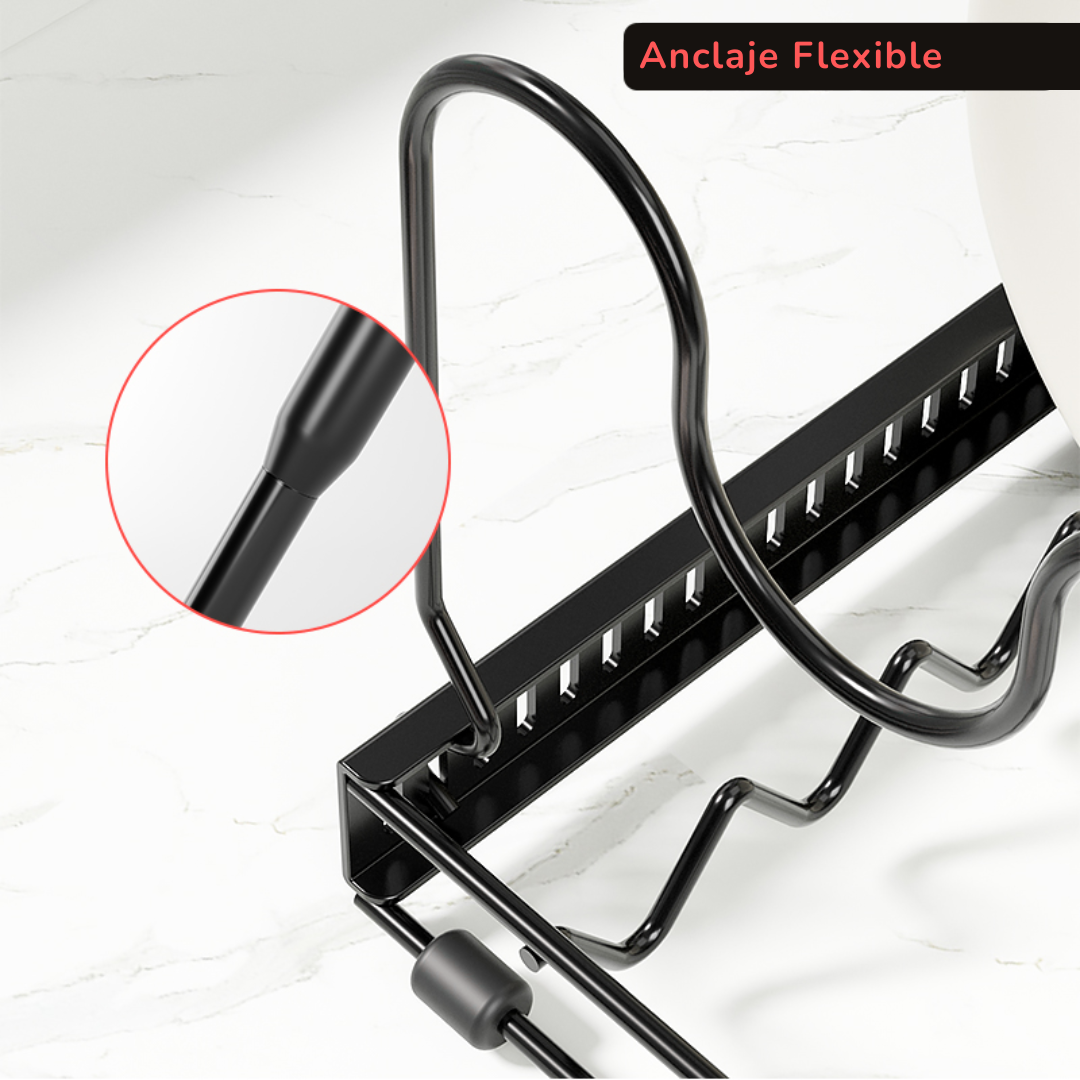 SOPORTE ORGANIZADOR PARA OLLAS Y SARTENES HORIZONTAL