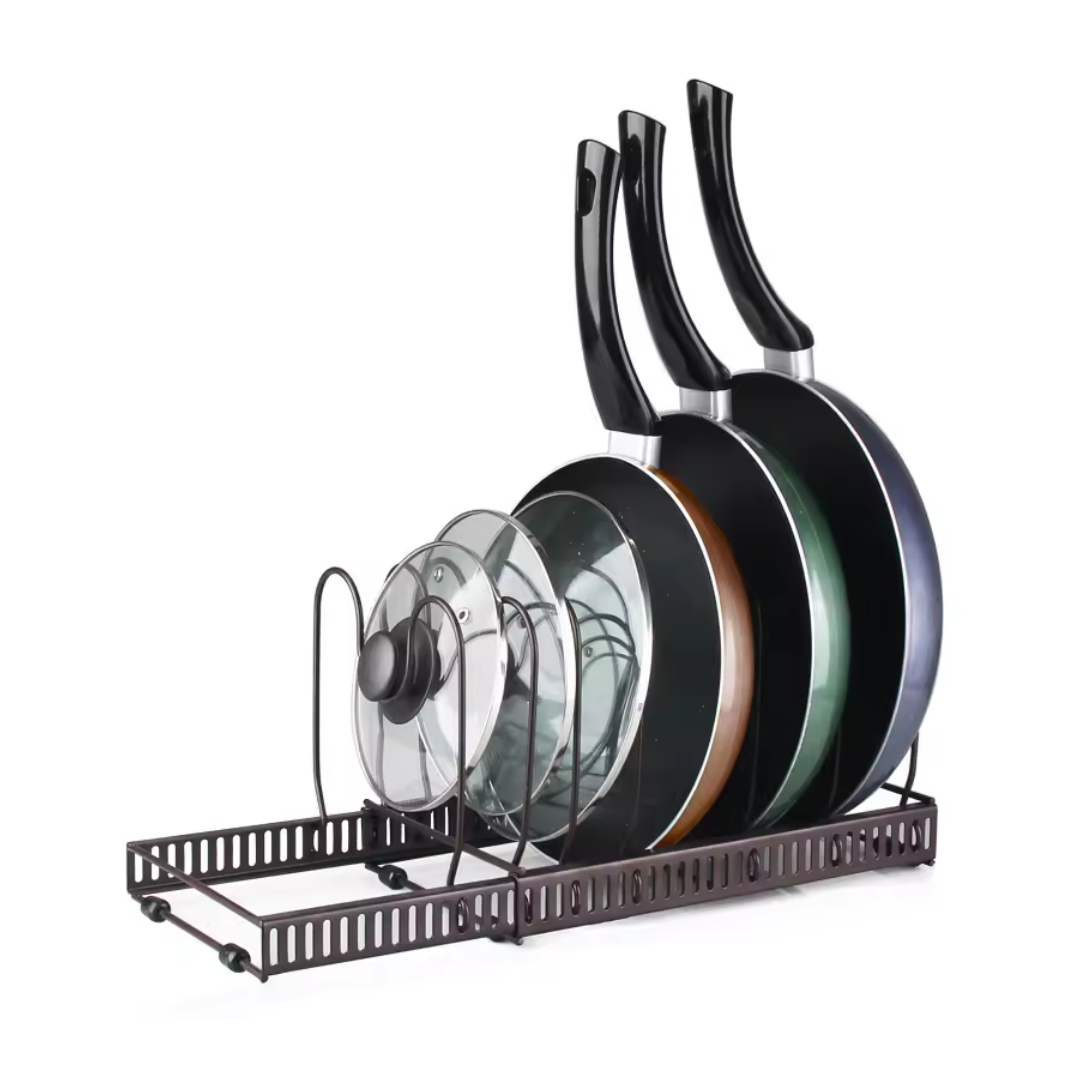 SOPORTE ORGANIZADOR PARA OLLAS Y SARTENES HORIZONTAL