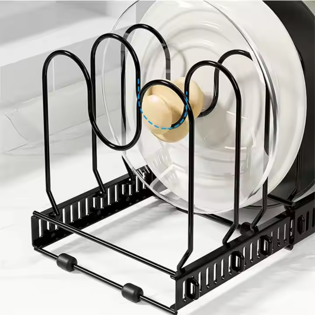 SOPORTE ORGANIZADOR PARA OLLAS Y SARTENES HORIZONTAL
