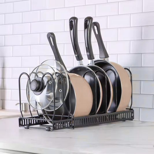 SOPORTE ORGANIZADOR PARA OLLAS Y SARTENES HORIZONTAL